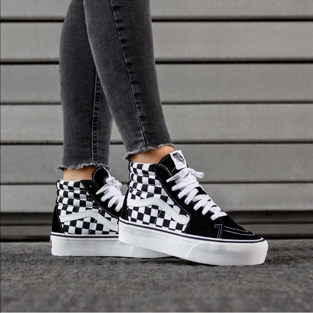 Sk8 hi Platform checkerboard - Picture 7 of 7